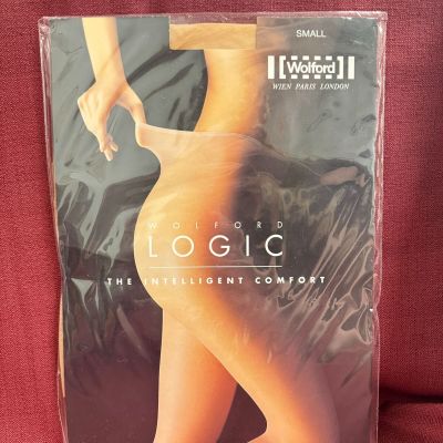 Wolford NWT Women's Gobi Beige Logic Tights Size S